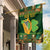 Personalized Ireland Christmas Garden Flag Irish Harp With Lucky Shamrock - Wonder Print Shop