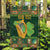 Personalized Ireland Christmas Garden Flag Irish Harp With Lucky Shamrock - Wonder Print Shop