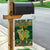 Personalized Ireland Christmas Garden Flag Irish Harp With Lucky Shamrock - Wonder Print Shop