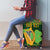 Personalized Ireland Christmas Luggage Cover Irish Harp With Lucky Shamrock - Wonder Print Shop