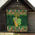 Personalized Ireland Christmas Quilt Irish Harp With Lucky Shamrock - Wonder Print Shop