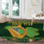 Personalized Ireland Christmas Round Carpet Irish Harp With Lucky Shamrock