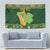 Personalized Ireland Christmas Tapestry Irish Harp With Lucky Shamrock