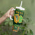 Personalized Ireland Christmas Tumbler With Handle Irish Harp With Lucky Shamrock