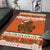 Personalized Ireland Christmas Area Rug Irish Shamrock Celtic Nollaig Shona Dhuit - Wonder Print Shop