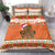 Personalized Ireland Christmas Bedding Set Irish Shamrock Celtic Nollaig Shona Dhuit - Wonder Print Shop