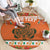 Personalized Ireland Christmas Round Carpet Irish Shamrock Celtic Nollaig Shona Dhuit