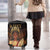 Happy St. Lucy Luggage Cover Light of Christ