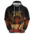 Happy St. Lucy Zip Hoodie Light of Christ - Wonder Print Shop