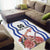 Custom Slovenia Independence Day Area Rug The Olm With Carnation Flowers - Wonder Print Shop