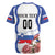 Custom Slovenia Independence Day Rugby Jersey The Olm With Carnation Flowers - Wonder Print Shop