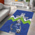 Custom Slovenia Football Area Rug Lipizzaner Horse Sport Style - Wonder Print Shop