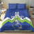 Custom Slovenia Football Bedding Set Lipizzaner Horse Sport Style - Wonder Print Shop