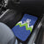 Custom Slovenia Football Car Mats Lipizzaner Horse Sport Style - Wonder Print Shop