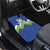 Custom Slovenia Football Car Mats Lipizzaner Horse Sport Style - Wonder Print Shop