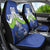 Custom Slovenia Football Car Seat Cover Lipizzaner Horse Sport Style - Wonder Print Shop