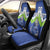 Custom Slovenia Football Car Seat Cover Lipizzaner Horse Sport Style - Wonder Print Shop