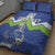 Custom Slovenia Football Quilt Bed Set Lipizzaner Horse Sport Style - Wonder Print Shop