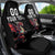 Custom Wales Rugby Car Seat Cover Welsh Dragon Mascot Black Version