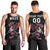 Custom Wales Rugby Men Tank Top Welsh Dragon Mascot Black Version