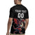 Custom Wales Rugby Rugby Jersey Welsh Dragon Mascot Black Version