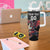 Custom Wales Rugby Tumbler With Handle Welsh Dragon Mascot Black Version