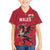 Custom Wales Rugby Family Matching Long Sleeve Bodycon Dress and Hawaiian Shirt Welsh Dragon Mascot Red Version - Wonder Print Shop