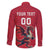 Custom Wales Rugby Family Matching Mermaid Dress and Hawaiian Shirt Welsh Dragon Mascot Red Version - Wonder Print Shop