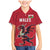 Custom Wales Rugby Family Matching Mermaid Dress and Hawaiian Shirt Welsh Dragon Mascot Red Version - Wonder Print Shop