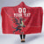 Custom Wales Rugby Hooded Blanket Welsh Dragon Mascot Red Version - Wonder Print Shop