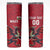 Custom Wales Rugby Skinny Tumbler Welsh Dragon Mascot Red Version