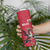 Custom Wales Rugby Skinny Tumbler Welsh Dragon Mascot Red Version