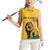 Personalized Sri Lanka Independence Day 1948 Women Sleeveless Polo Shirt Lion With Traditional Sun Face - Wonder Print Shop