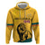 Personalized Sri Lanka Independence Day 1948 Zip Hoodie Lion With Traditional Sun Face - Wonder Print Shop