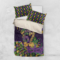 Six Seven Mardi Gras Bedding Set 67 Carnival Mask Beads - Wonder Print Shop
