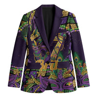 Six Seven Mardi Gras Blazer 67 Carnival Mask Beads - Wonder Print Shop