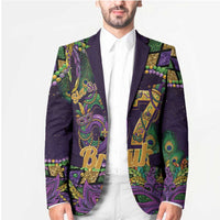 Six Seven Mardi Gras Blazer 67 Carnival Mask Beads - Wonder Print Shop
