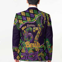 Six Seven Mardi Gras Blazer 67 Carnival Mask Beads - Wonder Print Shop