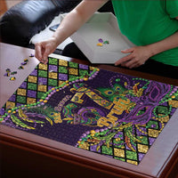 Six Seven Mardi Gras Puzzle 67 Carnival Mask Beads - Wonder Print Shop