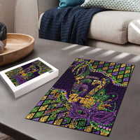 Six Seven Mardi Gras Puzzle 67 Carnival Mask Beads - Wonder Print Shop