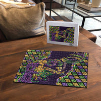 Six Seven Mardi Gras Puzzle 67 Carnival Mask Beads - Wonder Print Shop