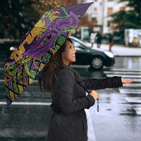 Six Seven Mardi Gras Umbrella 67 Carnival Mask Beads - Wonder Print Shop