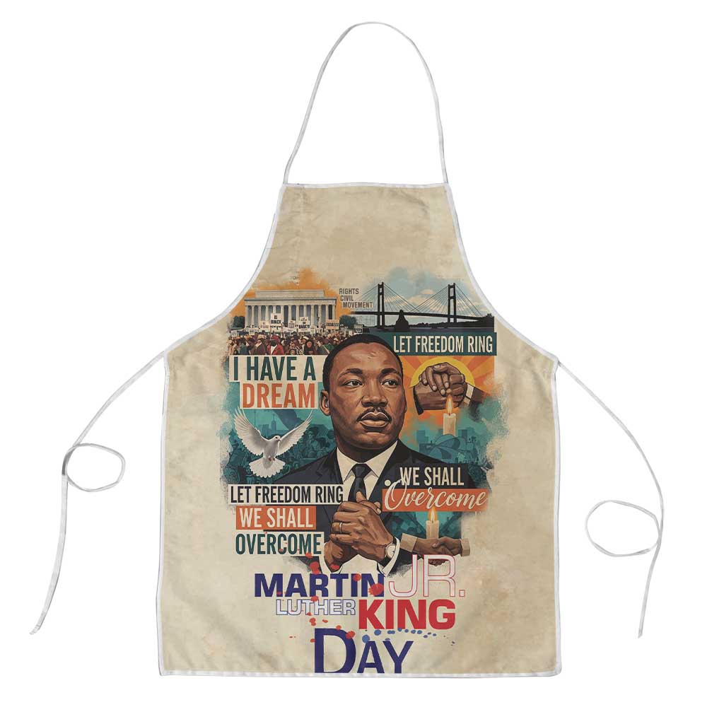 Martin Luther King MLK Apron I Have a Dream Vintage Art - Wonder Print Shop