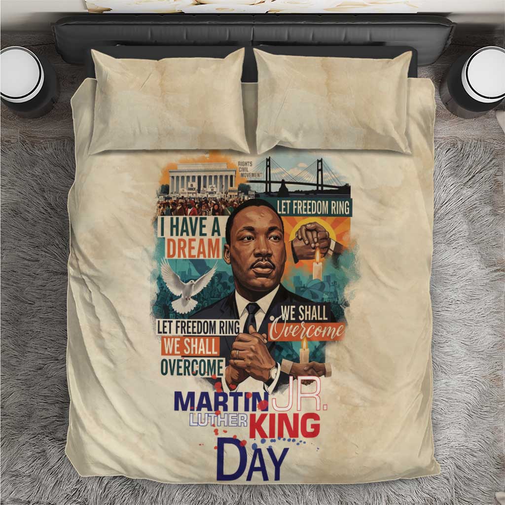Martin Luther King MLK Bedding Set I Have a Dream Vintage Art - Wonder Print Shop