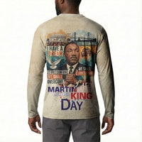 Martin Luther King MLK Button Sweatshirt I Have a Dream Vintage Art