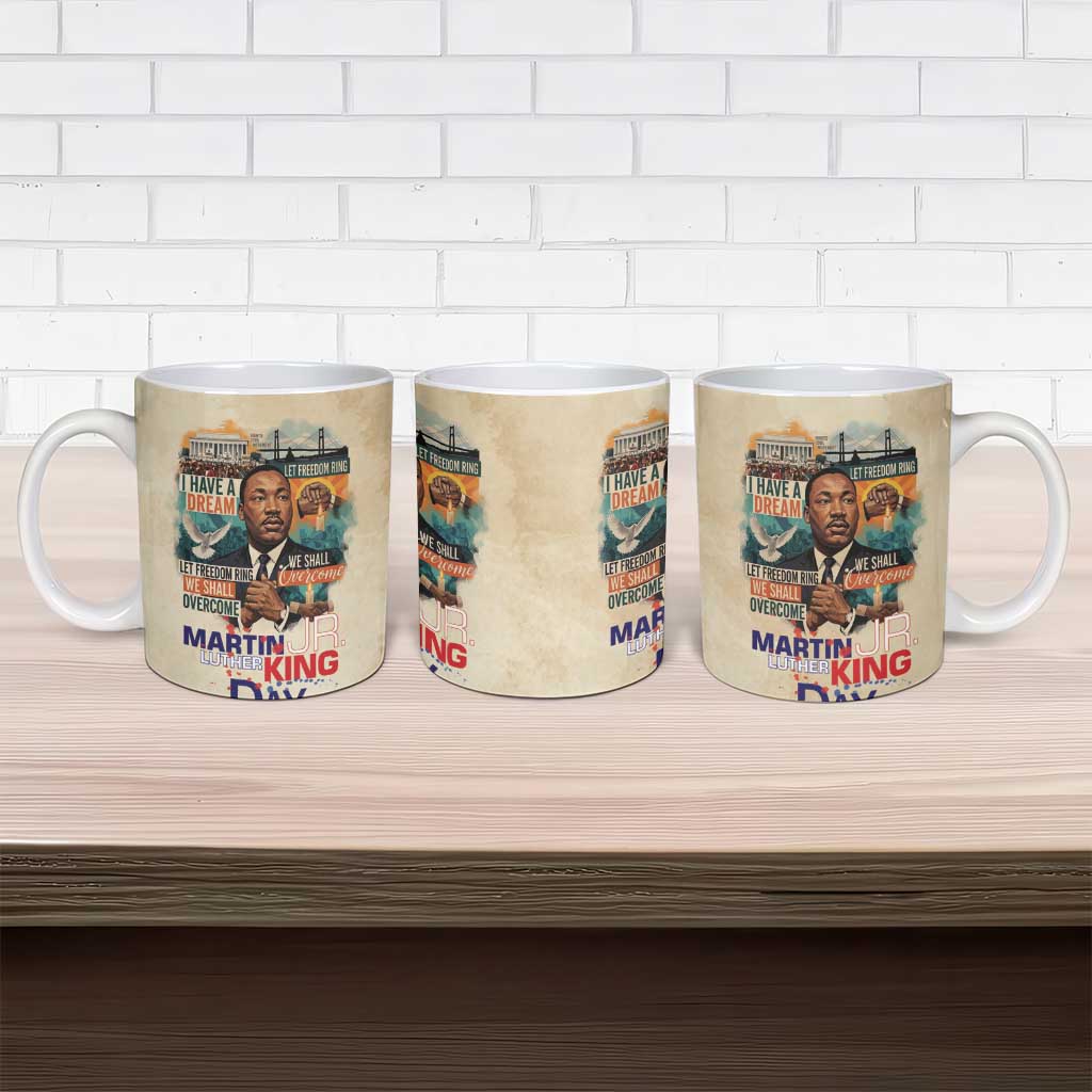 Martin Luther King MLK Ceramic Mug I Have a Dream Vintage Art - Wonder Print Shop