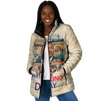 Martin Luther King MLK Padded Jacket I Have a Dream Vintage Art - Wonder Print Shop