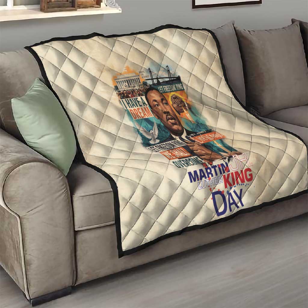 Martin Luther King MLK Quilt I Have a Dream Vintage Art - Wonder Print Shop