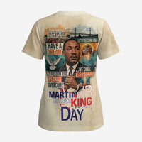 Martin Luther King MLK Scrub Top I Have a Dream Vintage Art - Wonder Print Shop