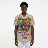 Martin Luther King MLK Scrub Top I Have a Dream Vintage Art - Wonder Print Shop